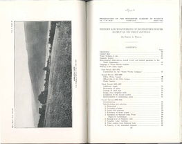 History and Engineering of Rochester' Water Supply in Its First Century, By