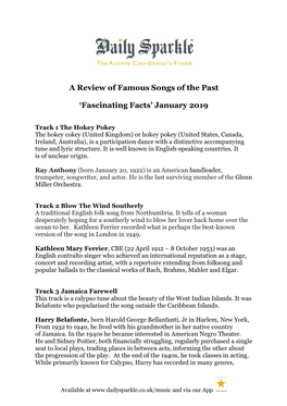 Fasc Facts January 2019