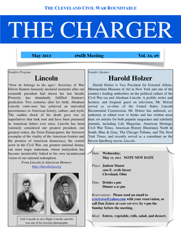 CHARGER, May 2013