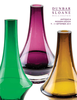 9 - 11 September 2014 Antique & Modern Design 9 - 11 September 2014