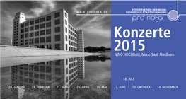 Pro Nota Konzerte 2015