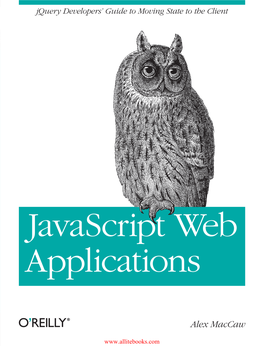 Javascript Web Applications