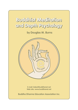 Buddhist Meditation & Depth Psychology