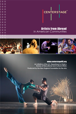 Artists from Abroad in American Communities