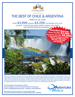 The Best of Chile & Argentina