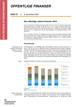 Den Offentlige Sektors Finanser 2020:15