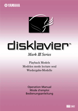 Disklavier Manual.Pdf