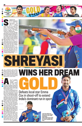 Defeats Local Star Emma Cox in Shoot-Off to Extend India's Dominant Run in Sport