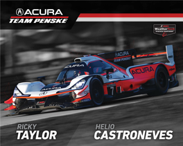 Taylor Castroneves 24 Hours at Daytona Daytona Beach, Fl | Jan