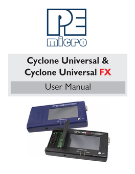 Cyclone Universal & Cyclone Universal FX