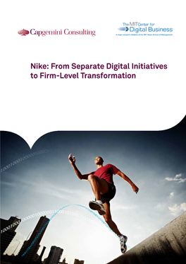 Nike: from Separate Digital Initiatives to Firm-Level Transformation
