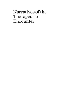 Narratives of the Therapeutic Encounter