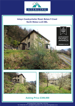 Islwyn Coedcynhelier Road, Betws-Y-Coed North Wales LL24 0BL