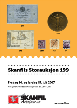 Skanfils Storauksjon 199