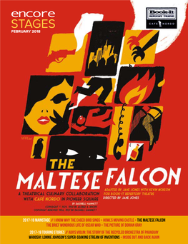 The Maltese Falcon at Book-It Repertory Theatre Encore Arts Seattle