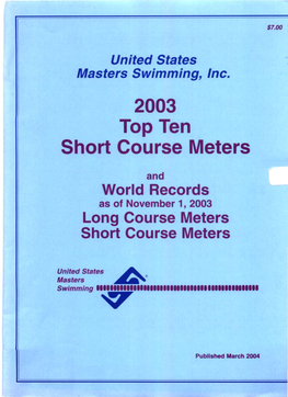 Short Course Meters