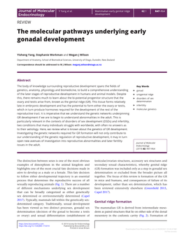 Downloaded from Bioscientifica.Com at 09/29/2021 03:48:41AM Via Free Access