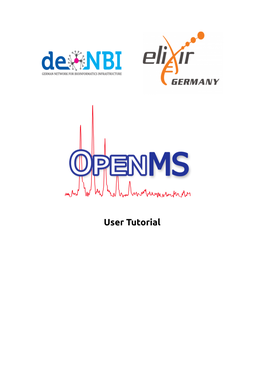 Openms Tutorial Handouts