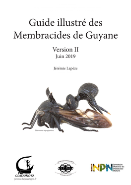 Guide Illustré Des Membracides De Guyane Version II Juin 2019