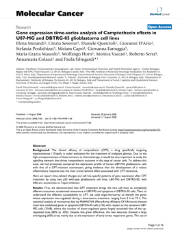 Molecular Cancer Biomed Central