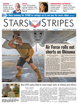 Air Force Rolls out Shorts on Okinawa