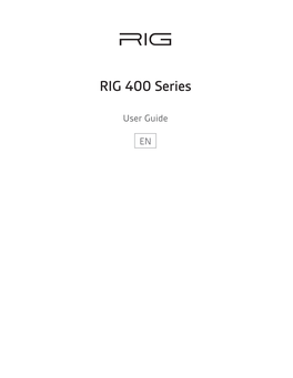 RIG 400 Series