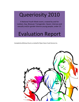 Queeriosity 2010 Evaluation Report