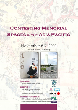 Contesting Memorial Spaces in the Asia-Pacific