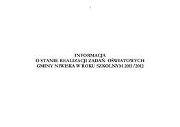 Informacja Oświatowa 2012