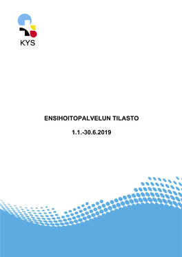 Ensihoitopalvelun Tilasto 1.1.-30.6.2019