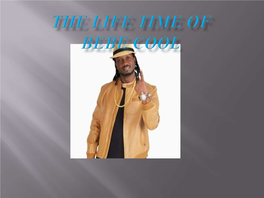 Bebe Cool (Born 1 September 1977) (Real Name Moses Ssali) Is a Ragga Musician from Uganda