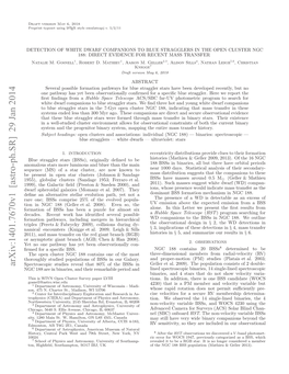 Detection of White Dwarf Companions to Blue Stragglers in the Open