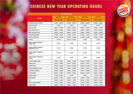 CNY Operating Hours