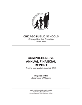 COMPREHENSIVE ANNUAL FINANCIAL REPORT for the Year Ended June 30, 2015