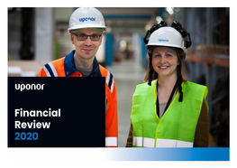 Uponor Financial Review 2020 Why Invest in Uponor