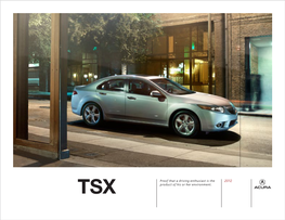 TSX Product of His Or Her Environment
