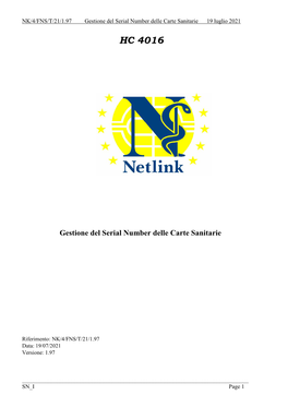 Netlink -Versione 1.97