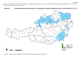 Anhang K Gebietsabgrenzung Der Maßnahme „Vorbeugender Oberflächengewässerschutz Auf Ackerflächen“ (18) (1)