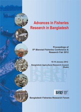 I Advances in Fisheries Research in Bangladesh: I
