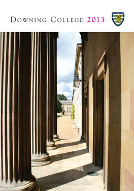 Downing College Association Newsletter 2013