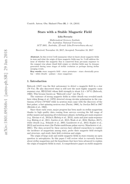 Stars with a Stable Magnetic Field 3 and Explore Possible Evolutionary Links Between Their Characteristics to Those of the Magnetic Main Sequence Ap/Bp Stars