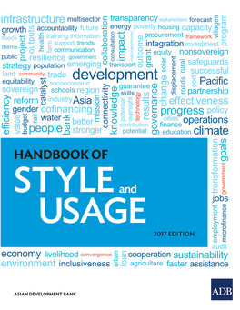 Handbook of Style and Usage 2017