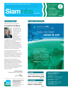 Siaminfos � QUIZ/CONCOURS Lettre D’Informations Semestrielle Du Siam De Marne-La-Vallée Des Cadeaux… PAGE 8