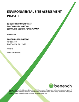 Phase I Environmental Assessment