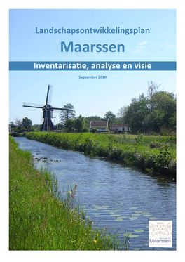 Maarssen Inventarisatie, Analyse En Visie