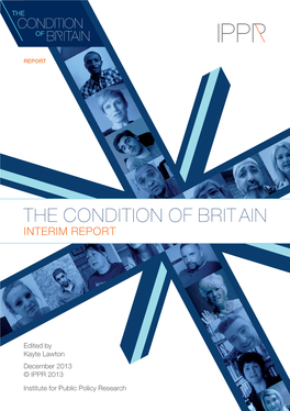 The Condition of Britain Interim Report