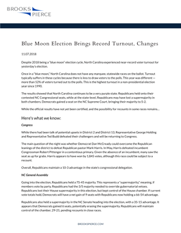 Blue Moon Election Brings Record Turnout, Changes