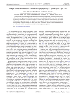 Multiple-Star System Adaptive Vortex Coronagraphy Using a Liquid Crystal Light Valve