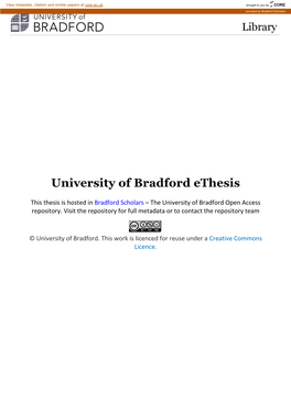 University of Bradford Ethesis