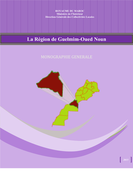 La Région De Guelmim-Oued Noun